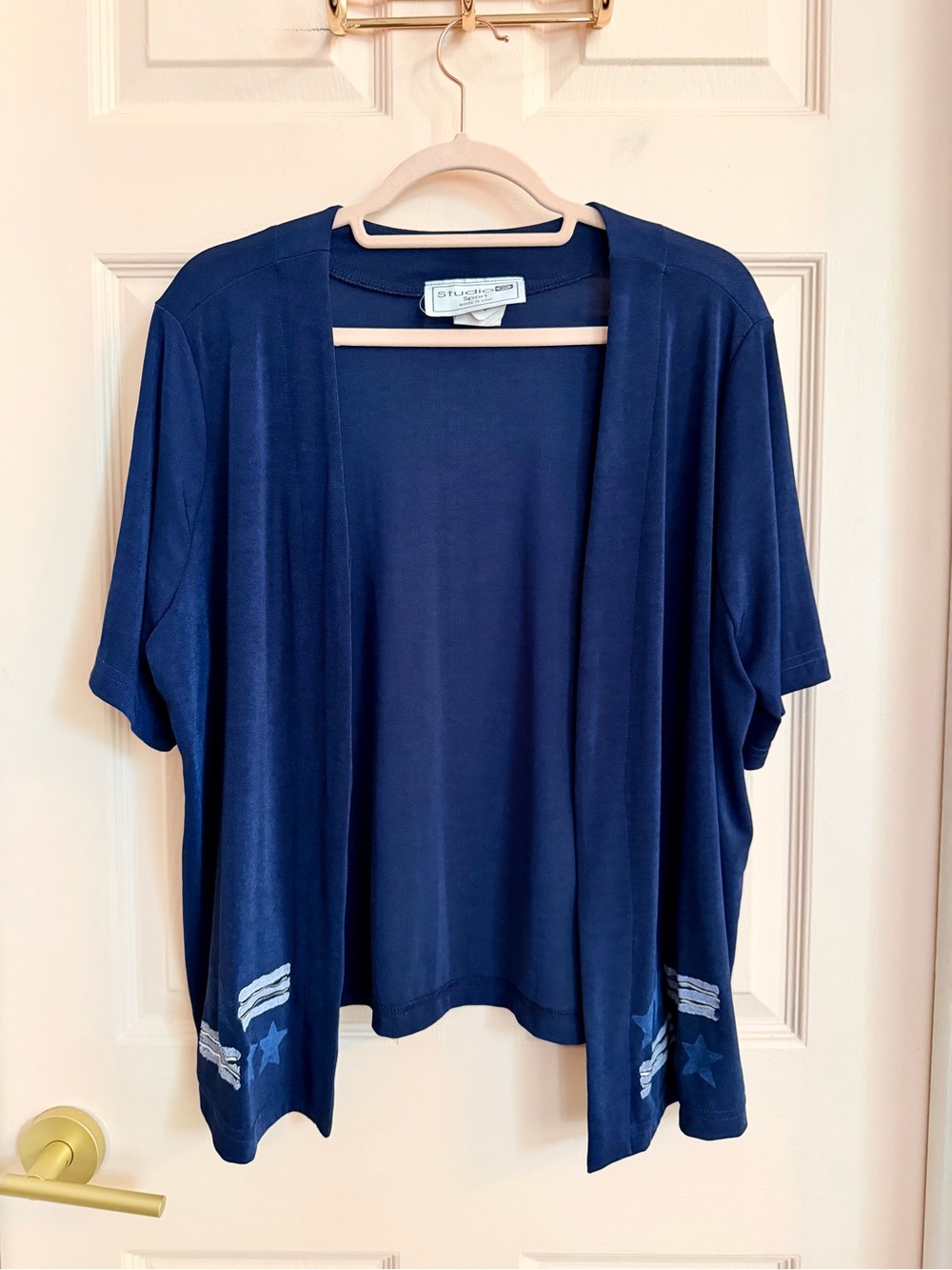 Blue Studio Sport Jacket Top